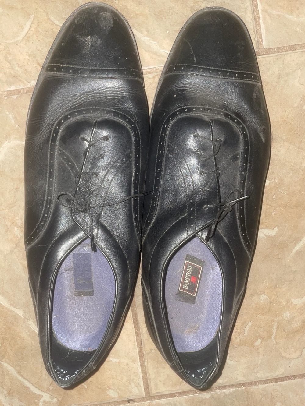Black Lace-Up Men's Oxford Dress Shoes by Florsheim